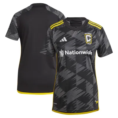 Columbus Crew adidas Women's 2023 VeloCITY Kit Replica Jersey - Black