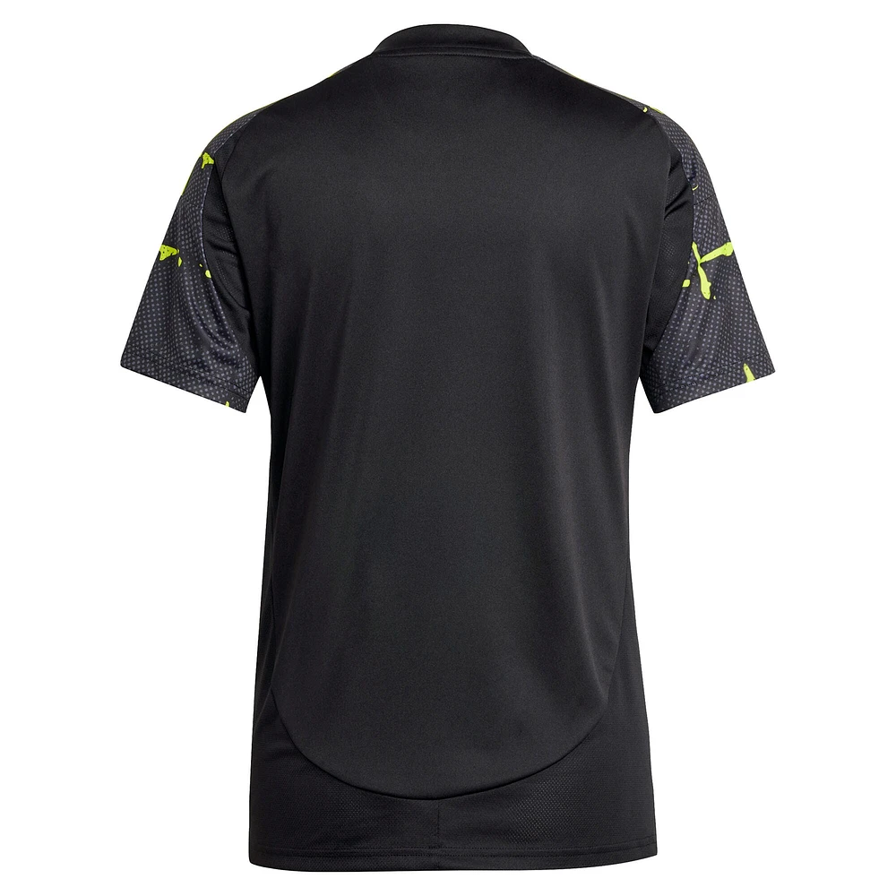 Maillot réplique du kit The Goosebumps 2025 noir pour femme adidas Columbus Crew