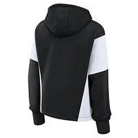 Women's Fanatics Black Columbus Crew Oversized Legacy Goalkeeper Pullover Hoodie