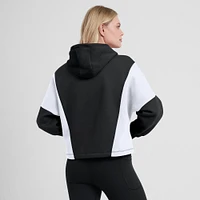 Women's Fanatics Black Columbus Crew Oversized Legacy Goalkeeper Pullover Hoodie