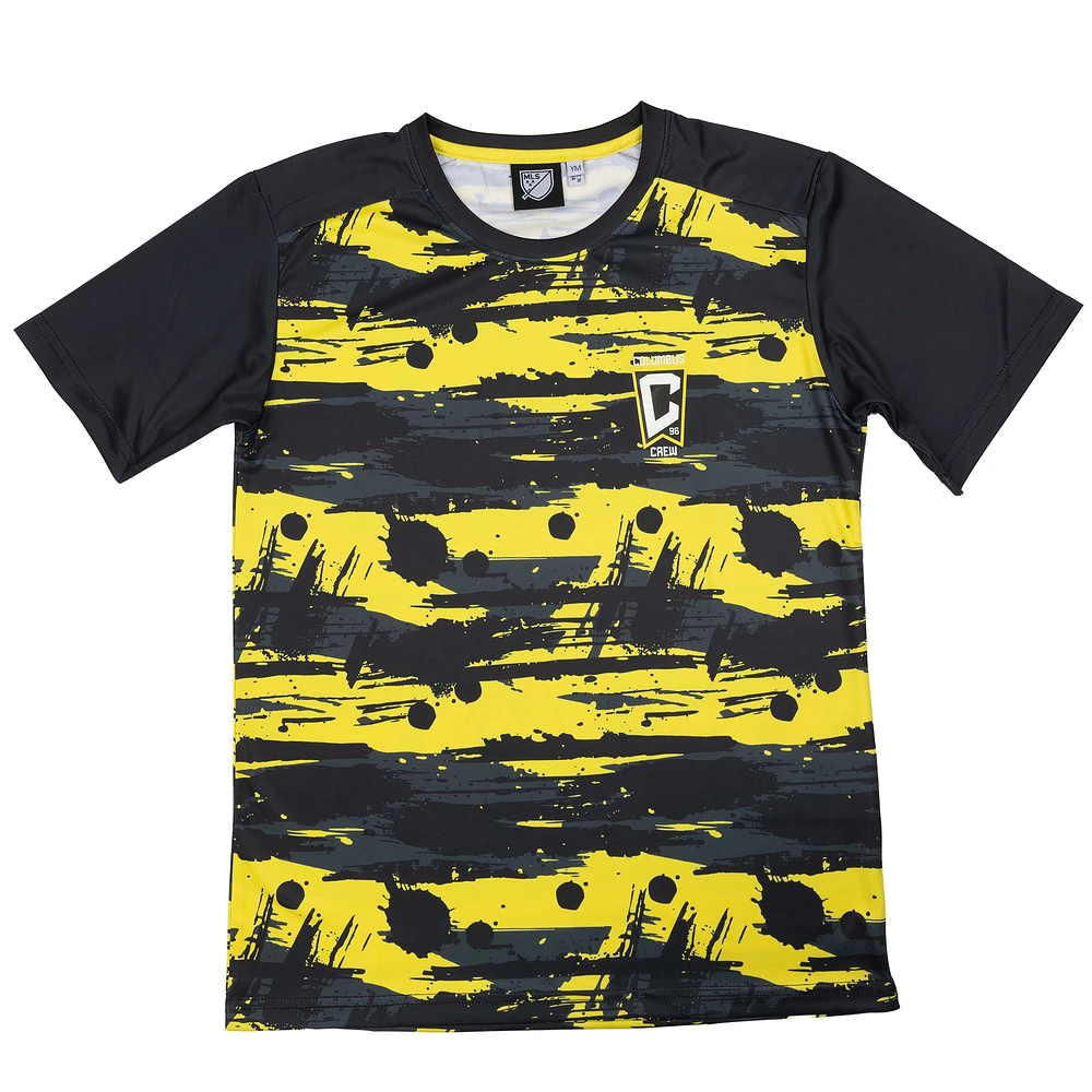 Youth Sport Design Sweden  Black Columbus Crew Starting Lineup Home T-Shirt