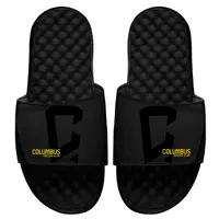 Columbus Crew ISlide Youth Tonal Pop Slide Sandals - Black