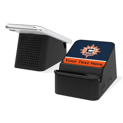 Connecticut Sun Personalized Wireless Charging Station & Bluetooth Speaker