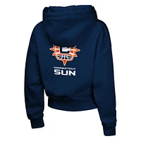 Sweat à capuche bleu marine Connecticut Sun Closer pour filles