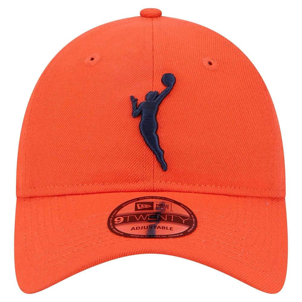 Casquette ajustable Connecticut Sun 9TWENTY orange New Era pour homme