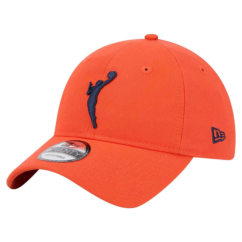 Casquette ajustable Connecticut Sun 9TWENTY orange New Era pour homme