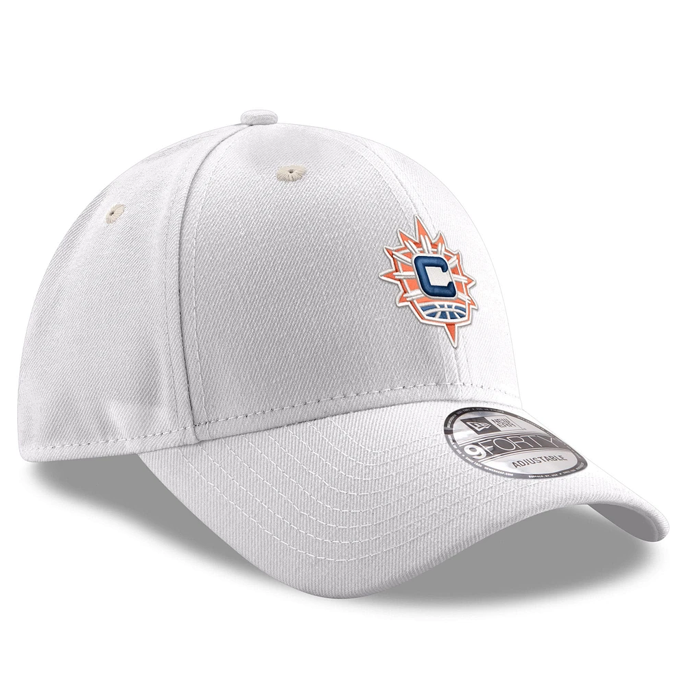 Casquette ajustable Connecticut Sun 9FORTY blanche New Era pour homme