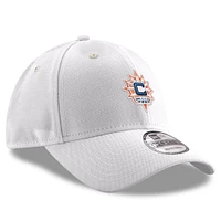 Men's New Era  White Connecticut Sun Primary Logo 9FORTY Adjustable Hat