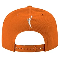 Casquette snapback unisexe New Era orange avec logo Connecticut Sun 9FIFTY