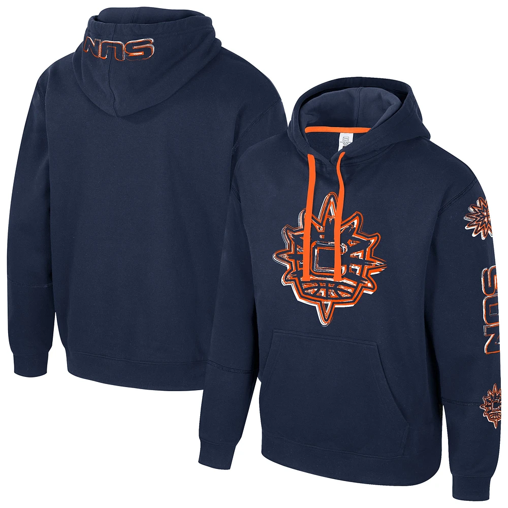 Unisex Stadium Essentials Navy Connecticut Sun Elementized Pullover Hoodie