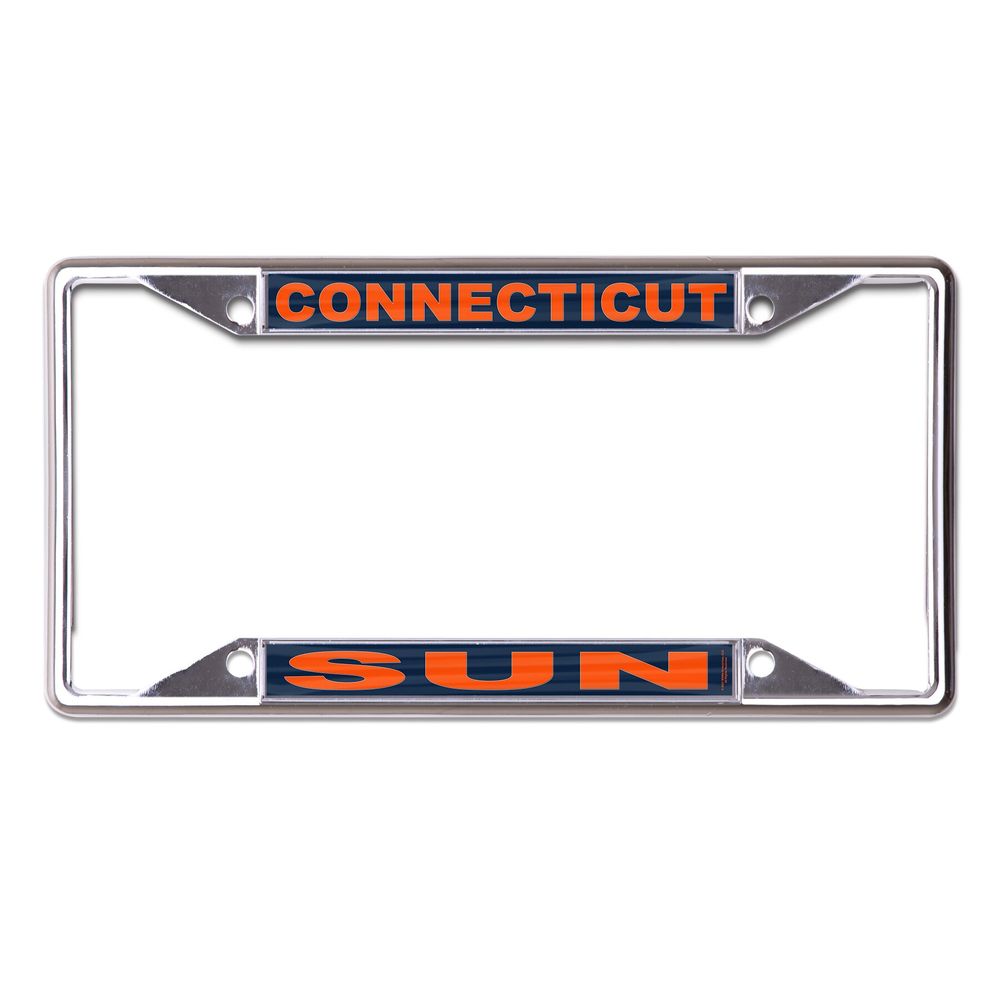 WinCraft Connecticut Sun Metal Laser Cut License Plate Frame