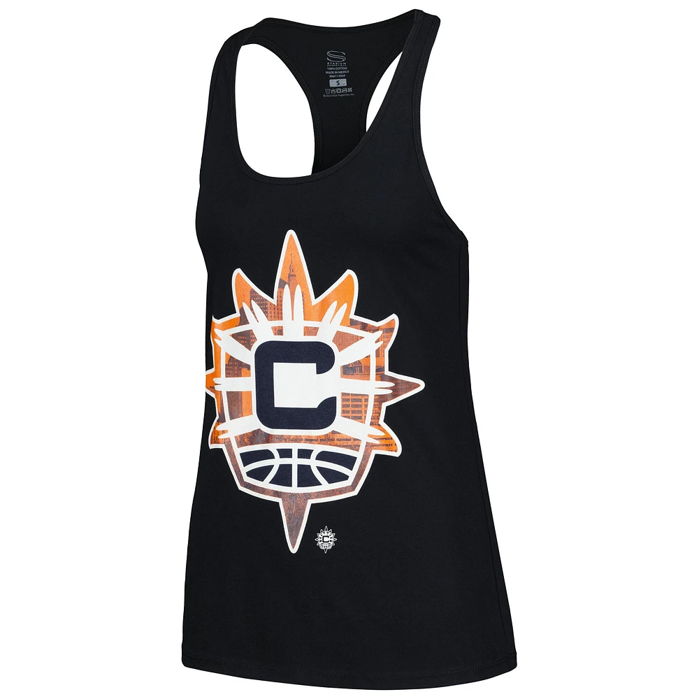 Women's Stadium Essentials  Black Connecticut Sun City View Tank Top