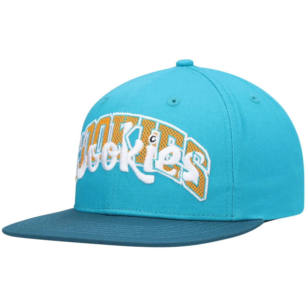 Men's Cookies Aqua/Blue Loud Pack Snapback Hat