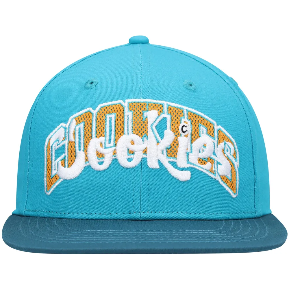 Men's Cookies Aqua/Blue Loud Pack Snapback Hat