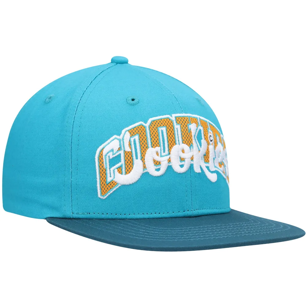 Men's Cookies Aqua/Blue Loud Pack Snapback Hat