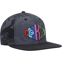 Men's Cookies /Camo Across the Board Snapback Hat