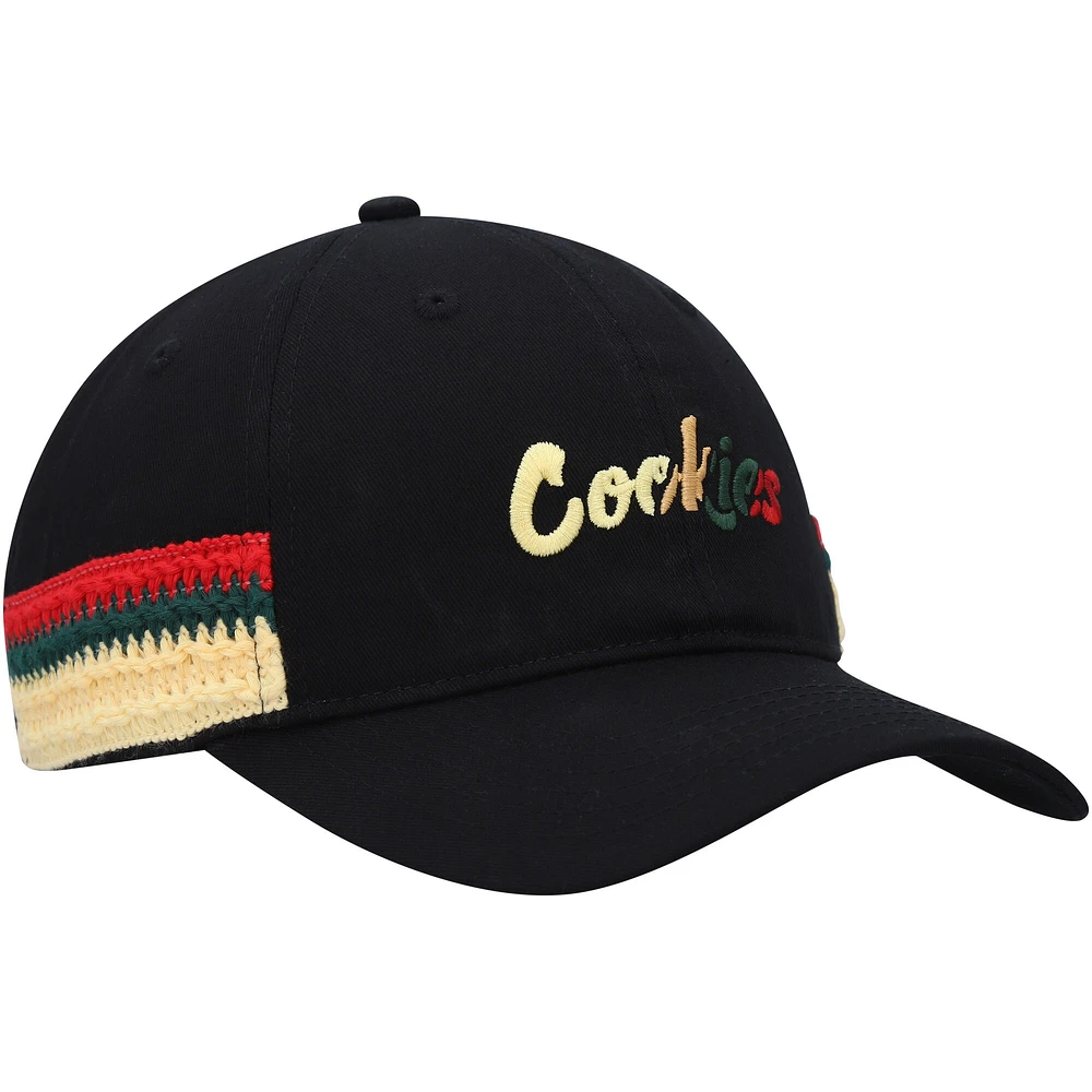 Casquette réglable Cookies Montego Bay Dad noire pour homme