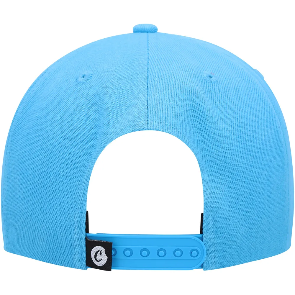 Casquette snapback C-Bite Cookies bleue pour homme