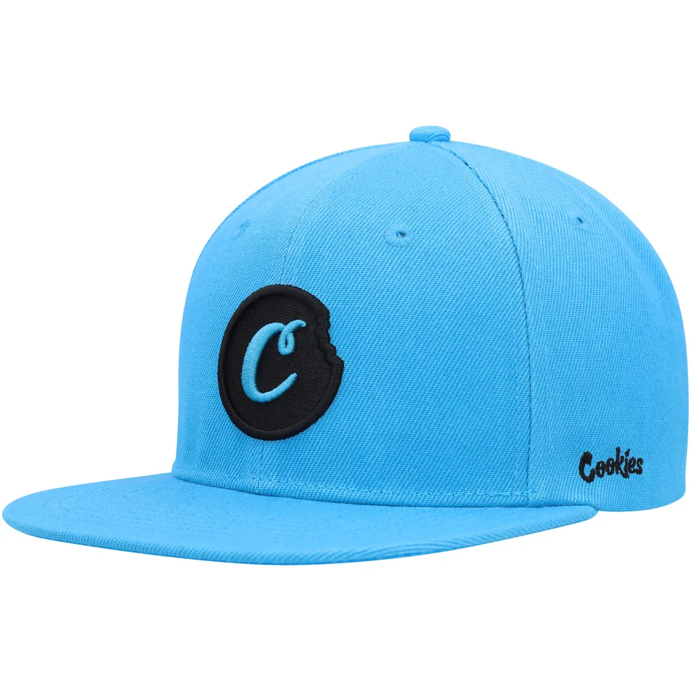 Casquette snapback C-Bite Cookies bleue pour homme