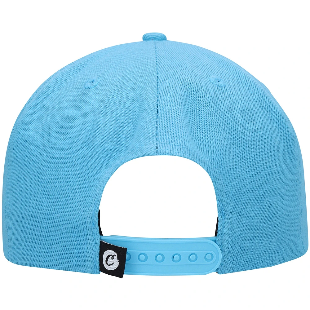 Men's Cookies Blue C-Bite Solid Snapback Hat
