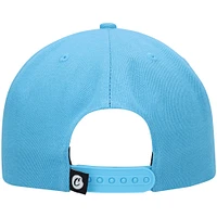 Men's Cookies Blue C-Bite Solid Snapback Hat