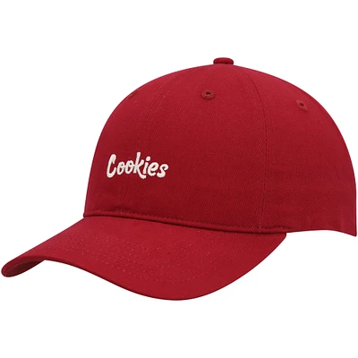 Chapeau réglable Cookies bordeaux Original Dad pour hommes