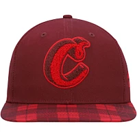 CKZ CKS BURGUNDY CKZ MENS PARK AVE SNAPBACK HATMENSNP