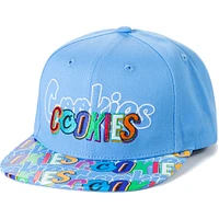 Men's Cookies Clothing Light Blue On The Block Snapback Hat