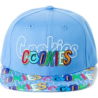 Cookies Clothing Casquette Snapback On The Block Bleu Clair pour Homme