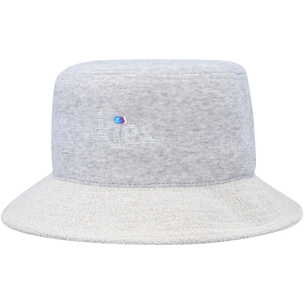 Men's Cookies Heather Gray Back to Bucket Hat