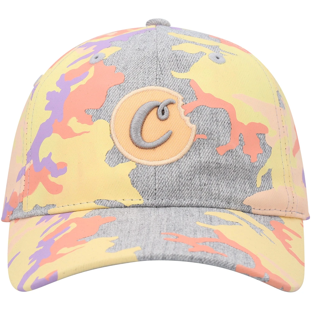 Chapeau réglable Fresh Air Dad Cookies gris chiné pour hommes