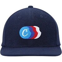 Men's Cookies Navy Back to Back French Terry Snapback Hat