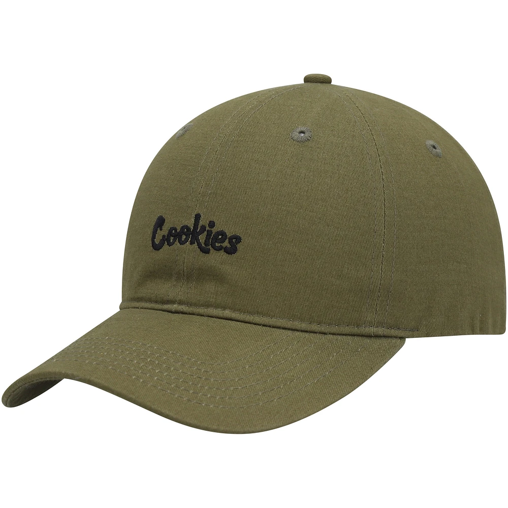 Chapeau réglable Cookies Olive Original Dad pour hommes