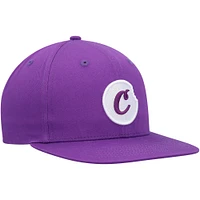 Men's Cookies Purple C-Bite Snapback Hat