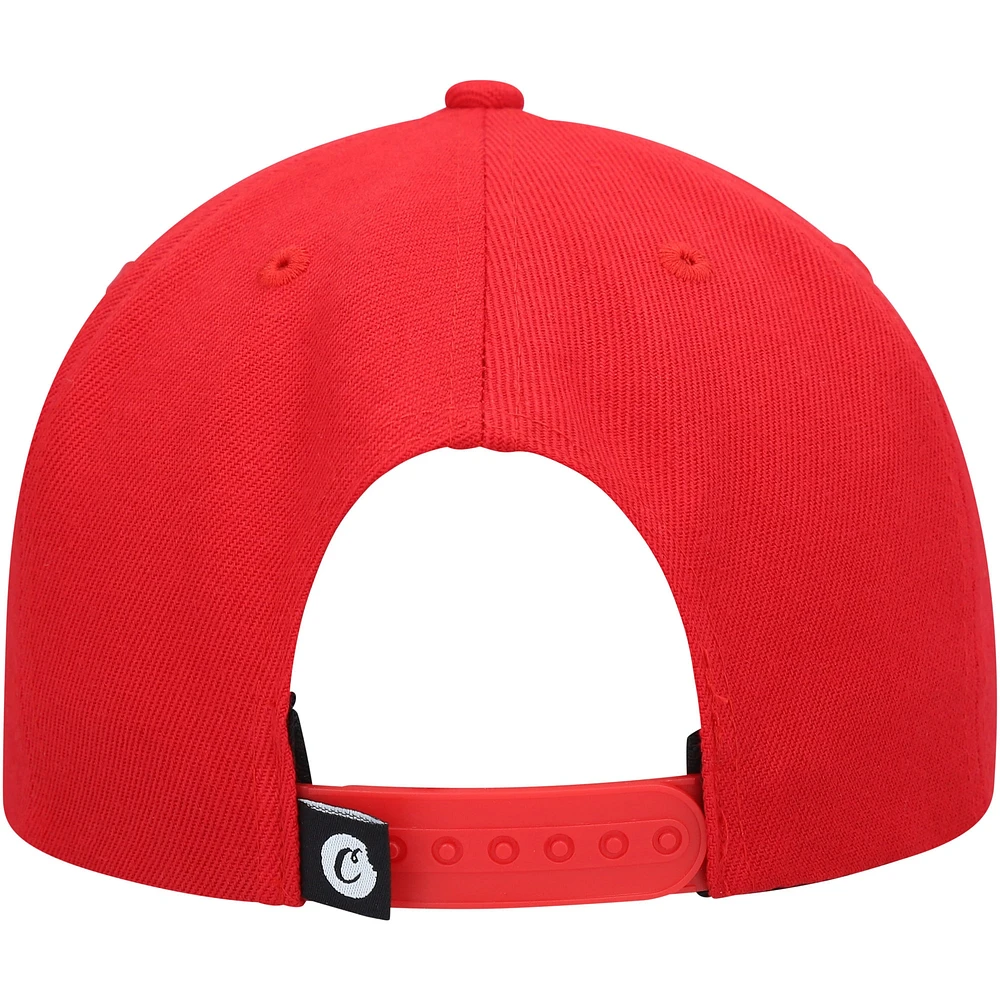 Casquette Snapback Cookies Rouge C-Bite pour hommes