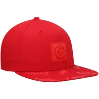 Men's Cookies Red Monaco Snapback Hat