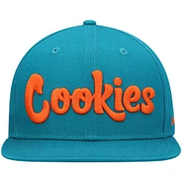 Men's Cookies Teal Original Mint Snapback Hat