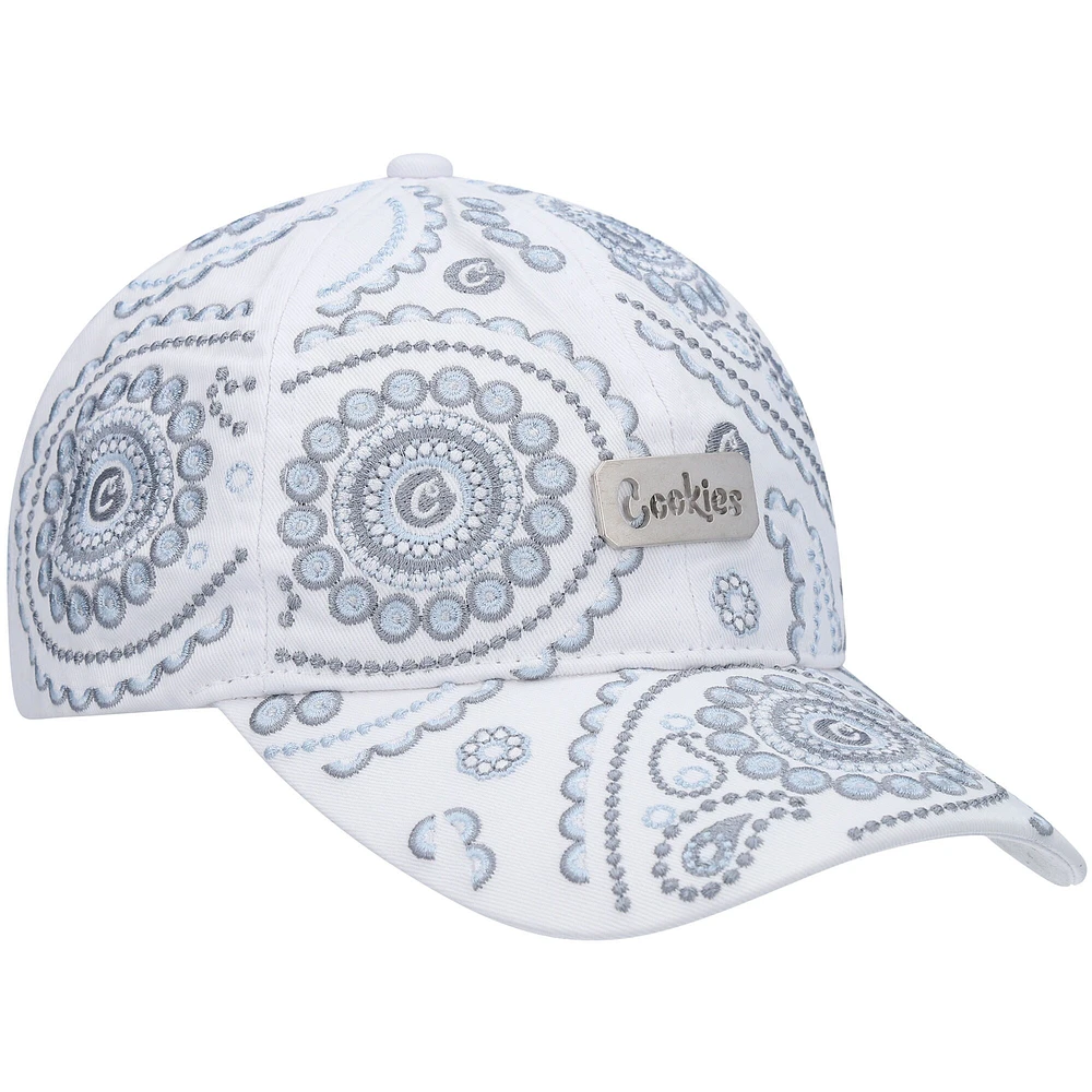 Men's Cookies White Casablanca Paisley Dad Adjustable Hat