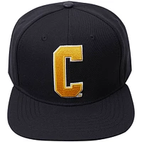 Casquette Snapback Pro Standard noire Coppin State Eagles avec logo C pour homme