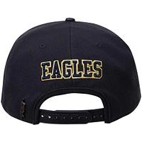 Casquette Snapback Pro Standard noire Coppin State Eagles avec logo C pour homme