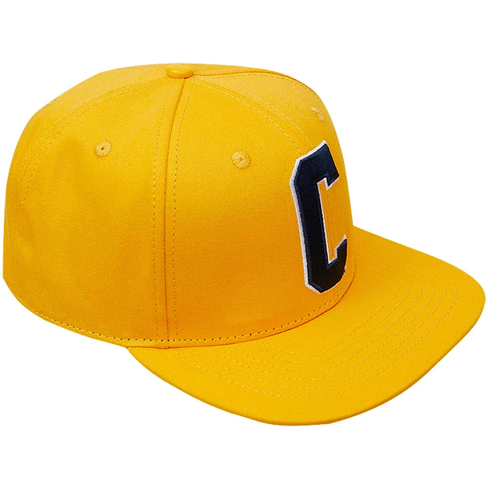 Casquette Snapback Pro Standard Gold Coppin State Eagles avec logo C pour homme