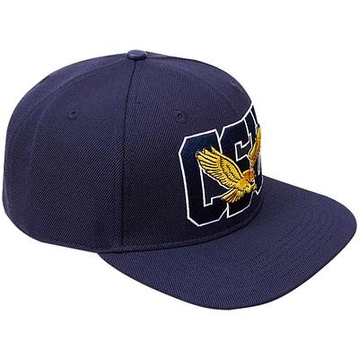 Casquette Snapback Pro Standard pour homme avec logo Coppin State Eagles CSU bleu marine