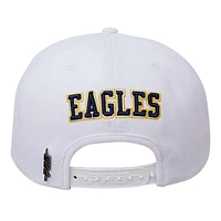 Men's Pro Standard White Coppin State Eagles Primary Logo Wool Snapback Hat