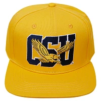 Men's Pro Standard Yellow Coppin State Eagles CSU Logo Snapback Hat