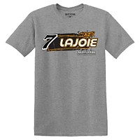 T-shirt de voiture E2 Apparel Heather Charcoal Corey LaJoie Celsius pour hommes