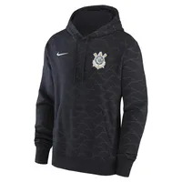 Men's Nike Black Corinthians Fleece Pullover Hoodie