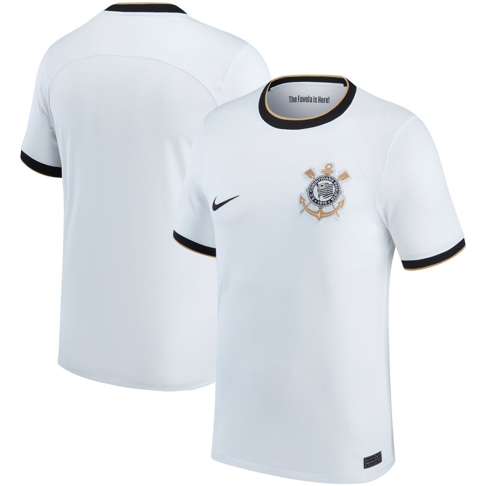 Youth Nike White Corinthians 2022/23 Home Replica Jersey