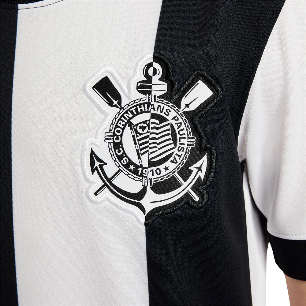 Maillot réplique à domicile Nike Corinthians blanc pour jeunes 2024/25