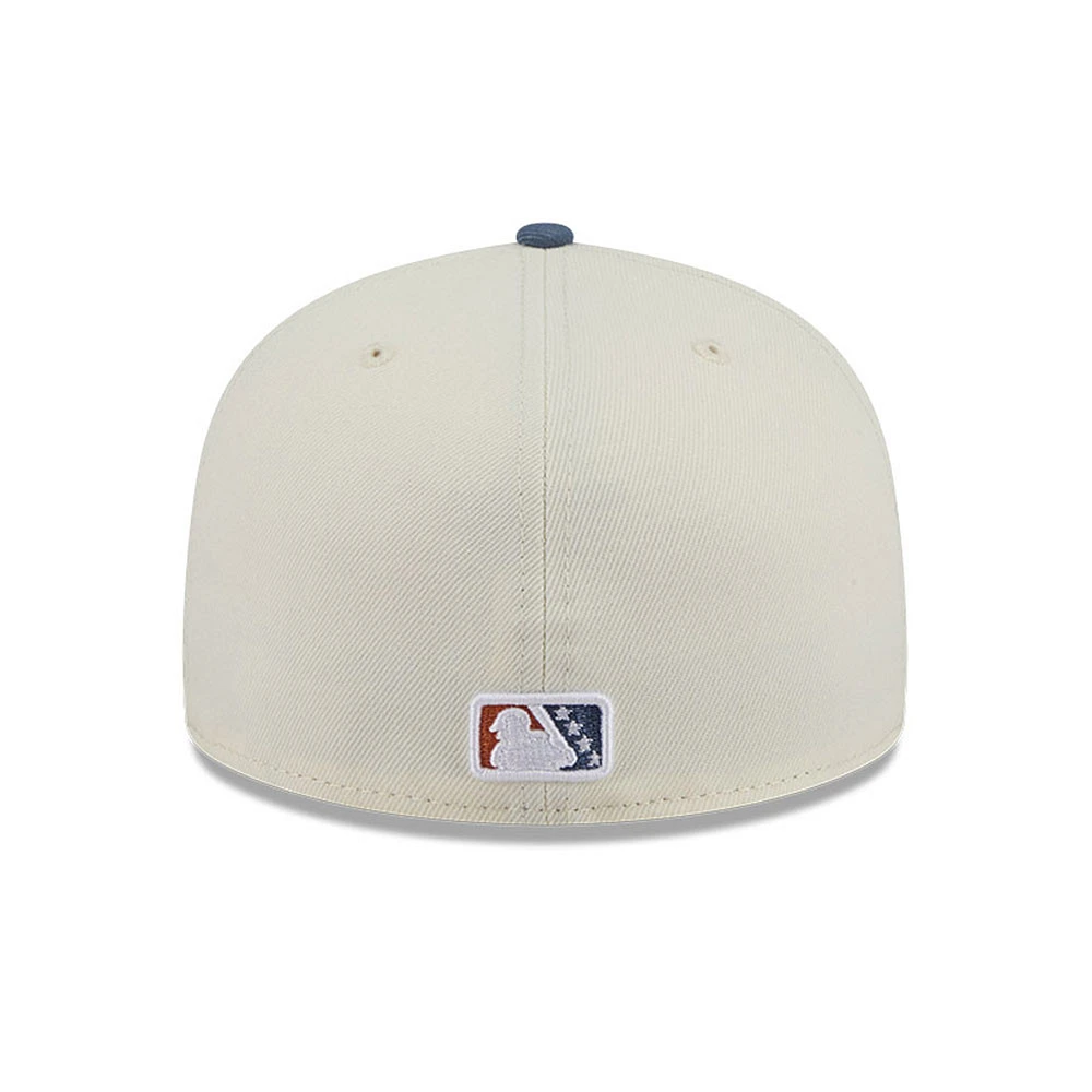 Casquette ajustée 59FIFTY pour homme New Era, crème, Corpus Christi Hooks Theme Nights