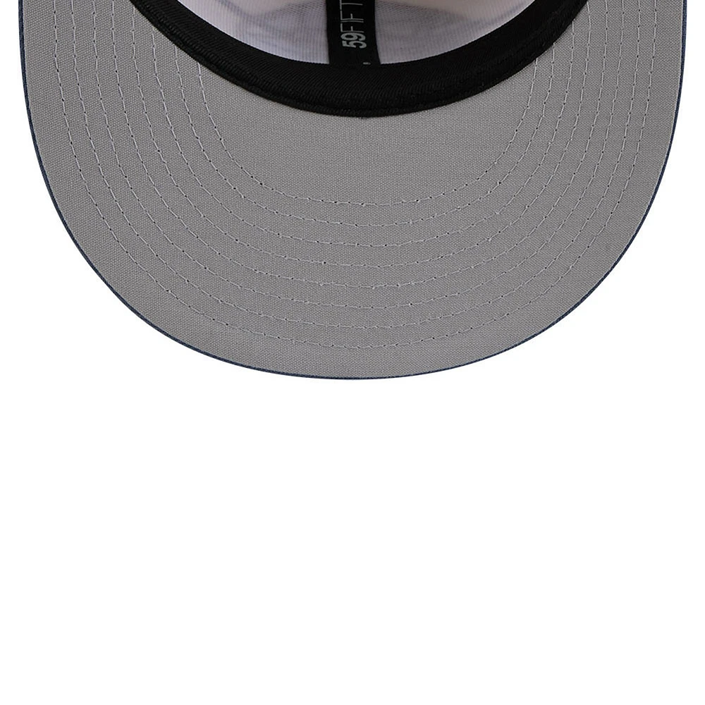 Casquette ajustée 59FIFTY pour homme New Era, crème, Corpus Christi Hooks Theme Nights